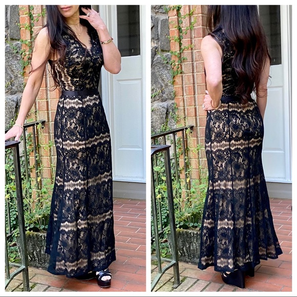 #12 LAST ONE Fabulous black lace maxi dress - Picture 8 of 8